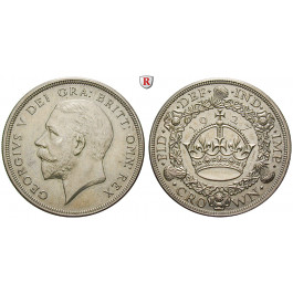 Grossbritannien, George V., Crown 1927, PP