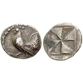 Sizilien, Himera, Drachme 550-515 v.Chr., ss