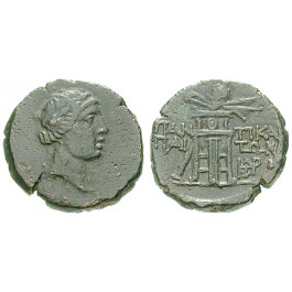 Taurische Chersones, Pantikapaion, Bronze 100-75 v.Chr., ss+