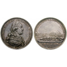 Sachsen, Albertinische Linie, Friedrich August III., Doppelter Konventionstaler 1786, vz+
