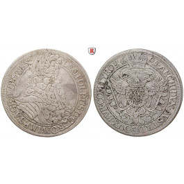 Römisch Deutsches Reich, Leopold I., Taler 1695, ss