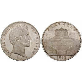 Bayern, Königreich, Ludwig I., Geschichtsdoppeltaler 1842, f.st