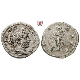 Römische Kaiserzeit, Caracalla, Denar 213, ss-vz