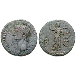 Römische Kaiserzeit, Claudius I., As 41-42, ss+