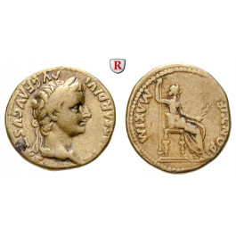 Römische Kaiserzeit, Tiberius, Aureus 14-37, ss