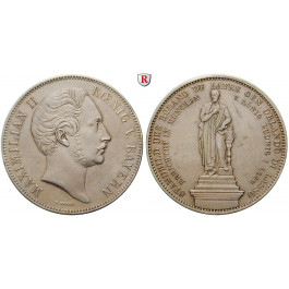 Bayern, Königreich, Maximilian II., Geschichtsdoppeltaler 1849, vz