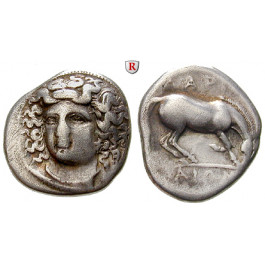 Thessalien, Larissa, Drachme um 350-320 v.Chr., ss