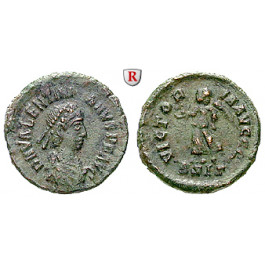 Römische Kaiserzeit, Valentinianus II., Bronze 384-387, ss