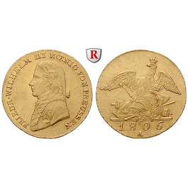 Brandenburg-Preussen, Königreich Preussen, Friedrich Wilhelm III., Friedrichs d`or 1806, f.vz