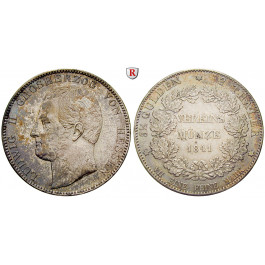 Hessen, Hessen-Darmstadt, Ludwig II., Doppeltaler 1841, vz