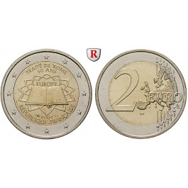 Frankreich, V. Republik, 2 Euro 2007, bfr.