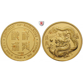 Singapur, 100 Singold 1988, PP