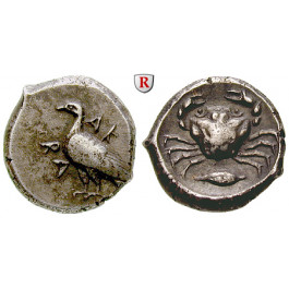 Sizilien, Akragas, Didrachme 483-475 v.Chr., ss/ss+