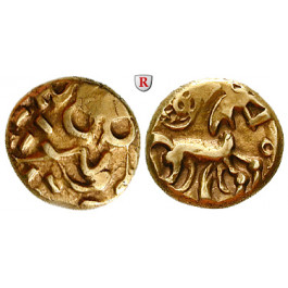 Nordgallien und Gallia Belgica, Nervii, Stater 1.Jh.v.Chr., vz