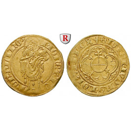 Nördlingen, Reichsmünzstätte, Goldgulden o.J. (1423-1431), vz