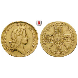 Grossbritannien, George I., Half-guinea 1725, ss