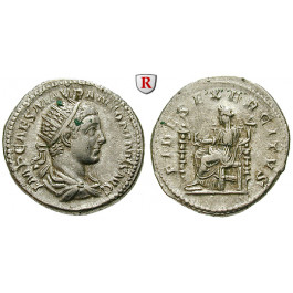 Römische Kaiserzeit, Elagabal, Antoninian 219, ss