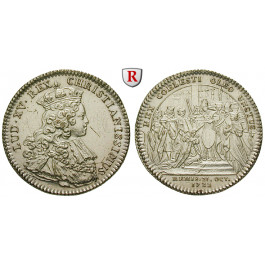 Frankreich, Louis XV., Jeton 1723, vz+
