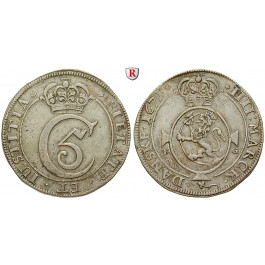 Norwegen, Christian V., Krone 1671, ss