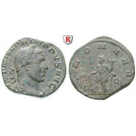 Römische Kaiserzeit, Philippus I., Sesterz, ss-vz