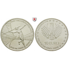 Bundesrepublik Deutschland, 10 Euro 2009, Leichtathletik WM Berlin, nach unserer Wahl, A-J, PP, J. 542