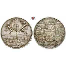 Römisch Deutsches Reich, Leopold I., Silbermedaille 1685, st