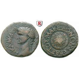 Römische Provinzialprägungen, Makedonien, (Beroia für das) Koinon, Claudius I., Bronze, ss