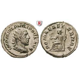 Römische Kaiserzeit, Philippus I., Antoninian 244-247, st