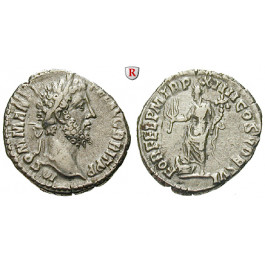 Römische Kaiserzeit, Commodus, Denar 188-189, ss-vz