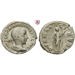 Römische Kaiserzeit, Gordianus III., Denar 241, ss