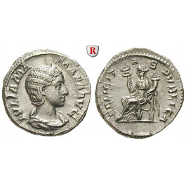 Römische Kaiserzeit, Julia Mamaea, Mutter des Severus Alexander, Denar um 235, vz