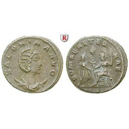 Römische Kaiserzeit, Salonina, Frau des Gallienus, Antoninian 255-256, ss+