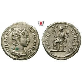 Römische Kaiserzeit, Julia Mamaea, Mutter des Severus Alexander, Denar 222-235, ss+