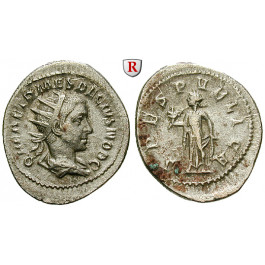 Römische Kaiserzeit, Herennius Etruscus, Caesar, Antoninian 250-251, ss+