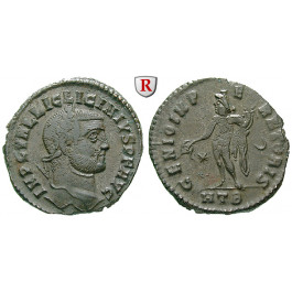 Römische Kaiserzeit, Licinius I., Follis 308-309, ss