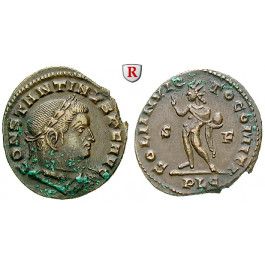 Römische Kaiserzeit, Constantinus I., Follis 313-314, vz