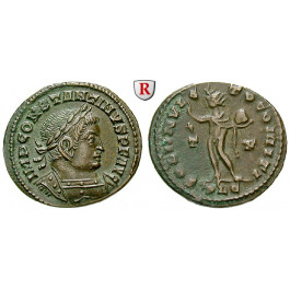 Römische Kaiserzeit, Constantinus I., Follis 314-315, ss-vz