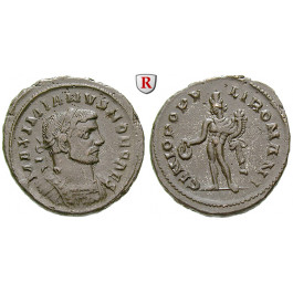 Römische Kaiserzeit, Galerius, Follis ca. 300, ss+