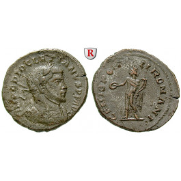 Römische Kaiserzeit, Diocletianus, Follis 300, ss