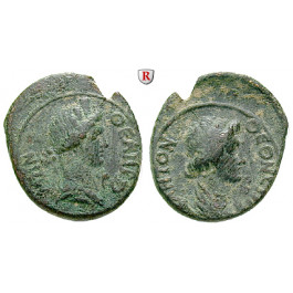 Römische Provinzialprägungen, Mysien, Pergamon, Autonome Prägungen, Bronze ca. 40-60, ss