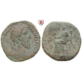 Römische Kaiserzeit, Commodus, Sesterz 183-184, ss