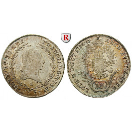 Österreich, Kaiserreich, Franz II. (I.), 10 Kreuzer 1793, st