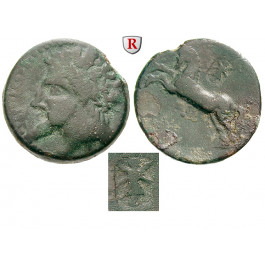 Numidien, Königreich, Micipsa, Bronze 148-118 v.Chr., f.ss