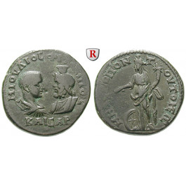 Römische Provinzialprägungen, Thrakien, Tomis, Philippus II., Caesar, Bronze 244-247, ss/vz