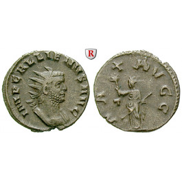 Römische Kaiserzeit, Gallienus, Antoninian 258, f.vz/ss