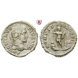Römische Kaiserzeit, Caracalla, Denar 207, ss