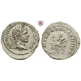 Römische Kaiserzeit, Caracalla, Denar 214, vz