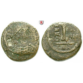 Byzanz, Justinian I., Decanummium (10 Nummi) Jahr 14 = 540-541, ge/s