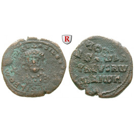 Byzanz, Constantinus VII. und Romanus I., Follis 920-944, f.ss