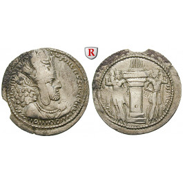 Sasaniden, Shapur I., Drachme 240-270, ss+